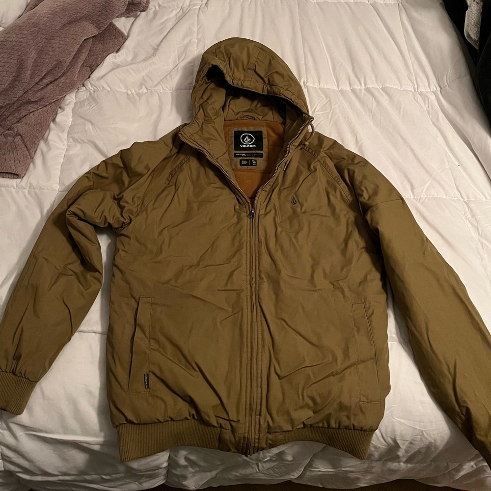 Volcom insulated hooded winter jacket